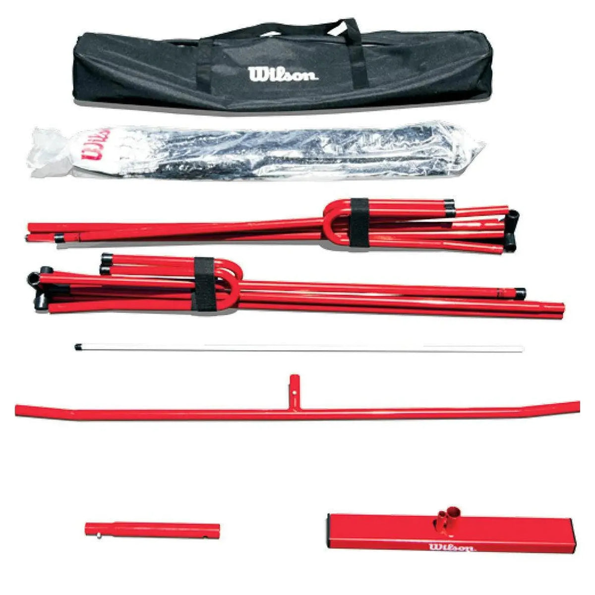 Portable Pickleball Net System-Court Equipment-Wilson-56592-DEFAULT-L-Tennis Express