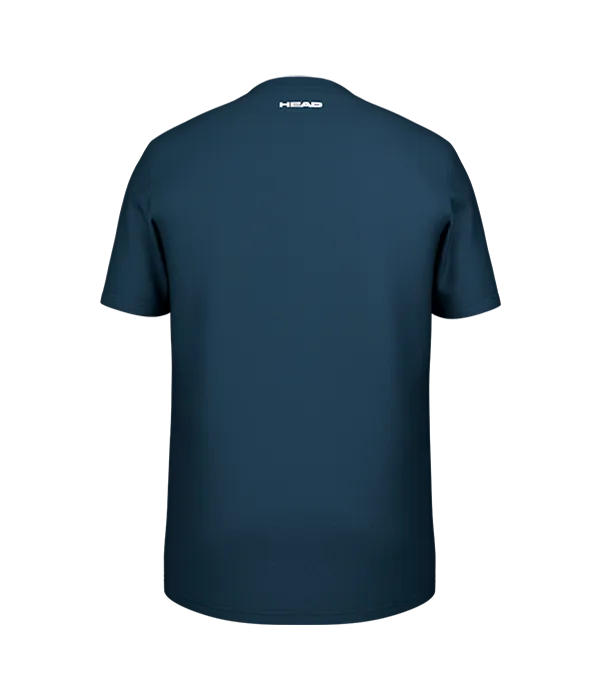 Camiseta Head Rainbow Azul Marino 2025
