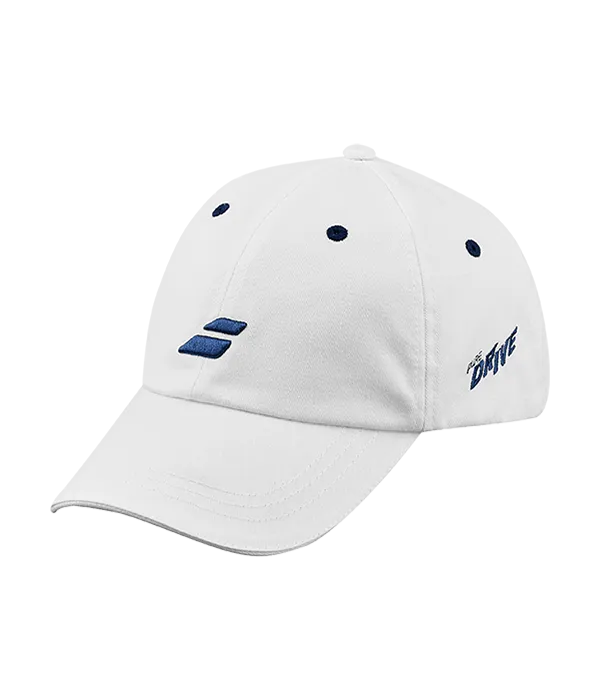 Cap Babolat Drive Cotton Blanco/Azul 2025