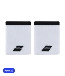Wristband Babolat Jumbo Blanco/Negro (Pack x2)