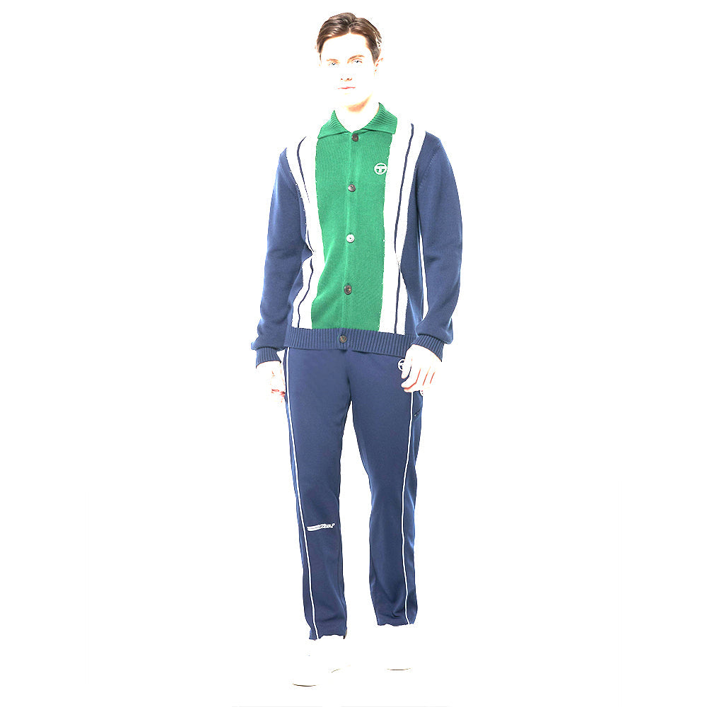 Sergio Tacchini Bruni Knit Cardigan - Maritime Blue