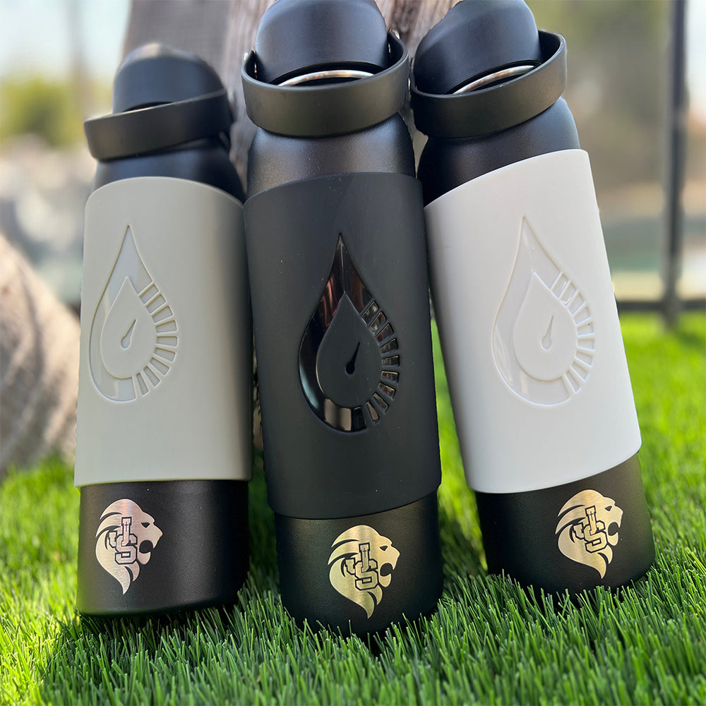FUELSTATION Bottle: Gray Magnetic Sleeve