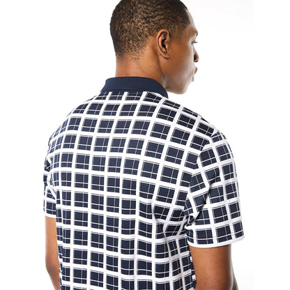 Sergio Tacchini Damarindo Check Polo - Maritime Blue