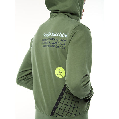 Sergio Tacchini Netto Hoodie - Duck Green