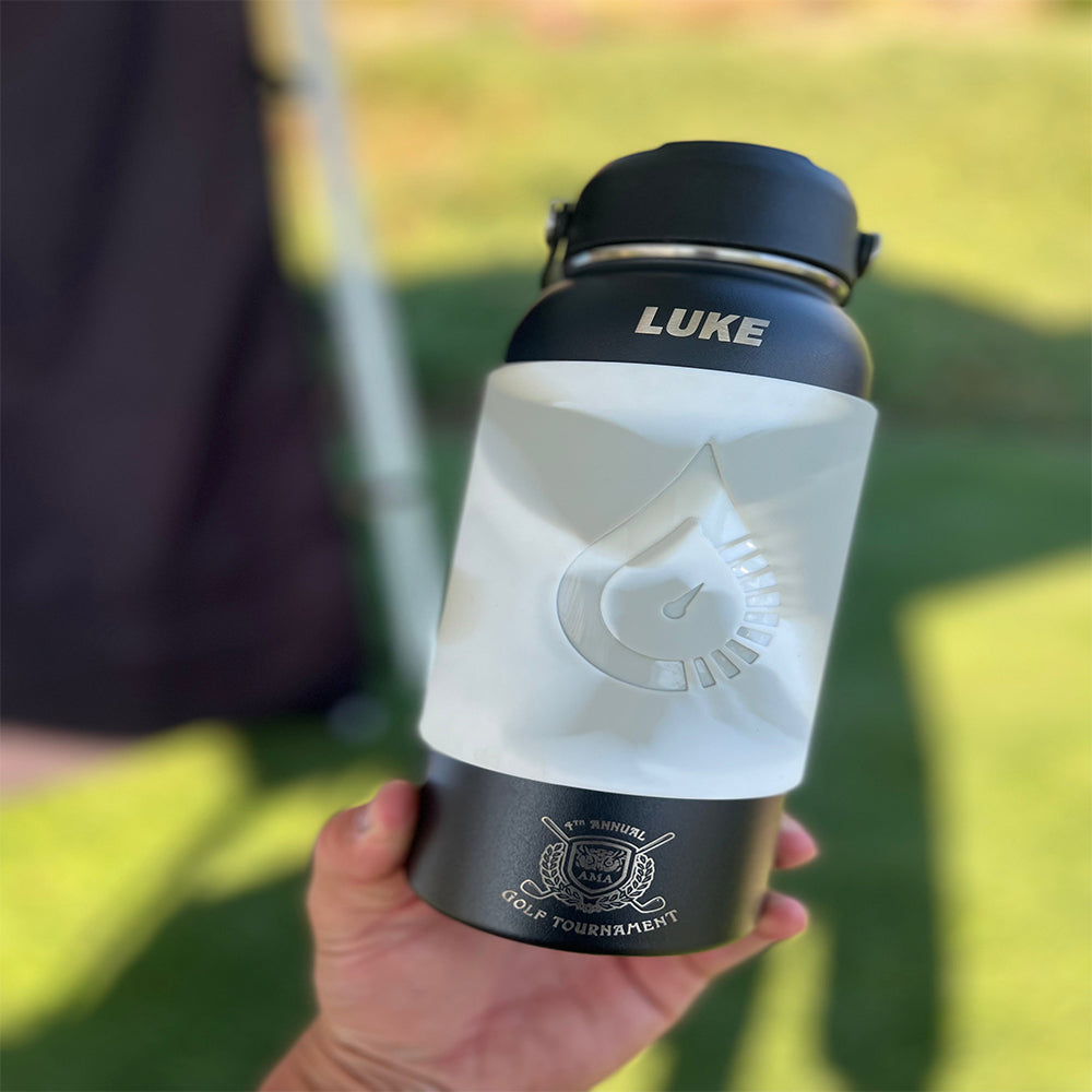 FUELSTATION Bottle: Snow Camo Magnetic Sleeve