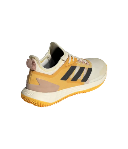 Padel Shoes Adidas adizero Ubersonic 4.1 CL Mujer Blanco/Naranja