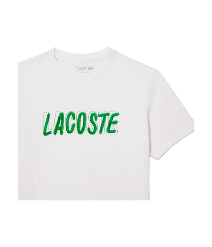 Camiseta Lacoste Ultra Dry White 2025