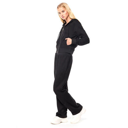 Sergio Tacchini Women's Camoscio Hoodie |  Black Beauty