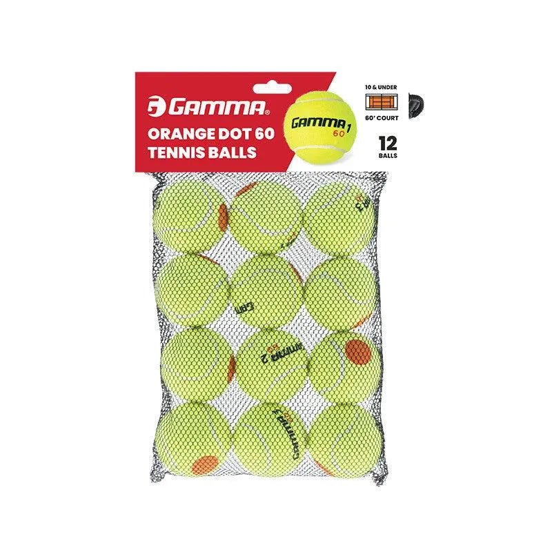 60 Orange Dot Tournament Ball 12pkTienda Tennis