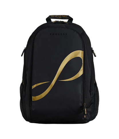 Backpack Endless Icon Negro/Dorado