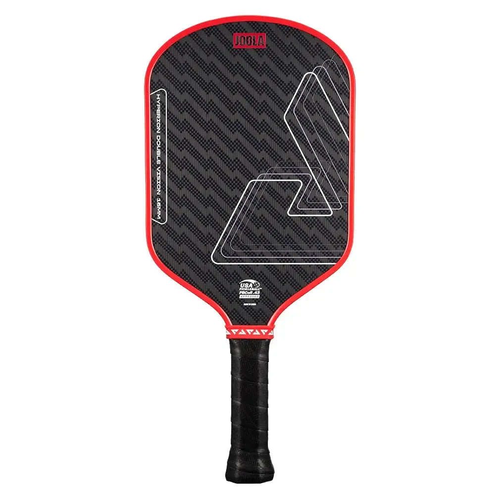Hyperion Double Vision 16mm Pickleball Paddle Orange Red