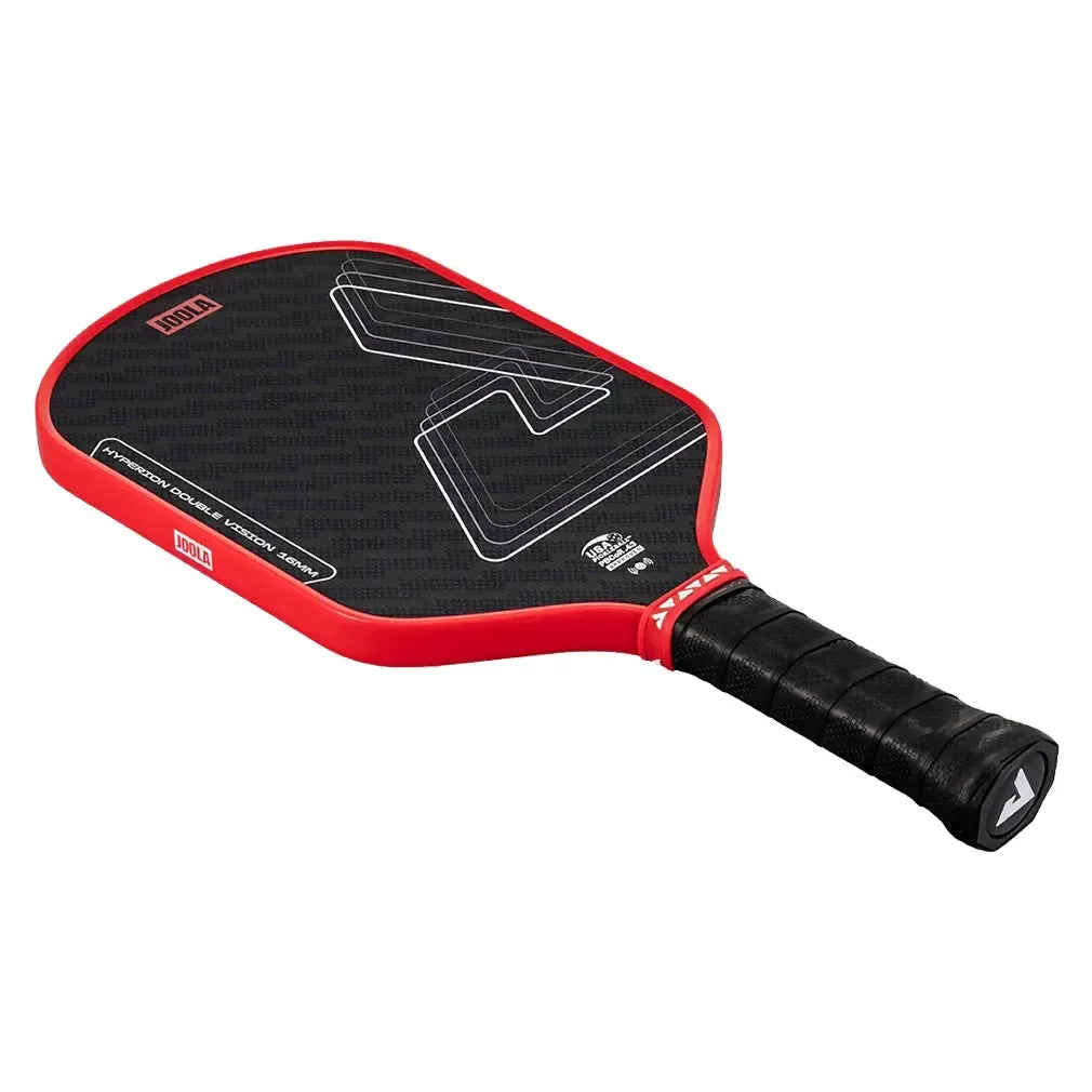 Hyperion Double Vision 16mm Pickleball Paddle Orange Red