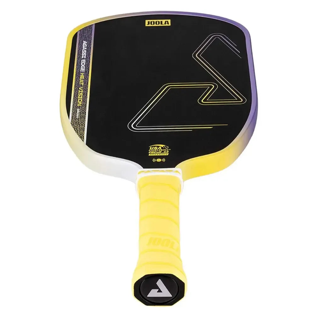 Agassi Edge Heat Vision 16mm Pickleball Paddle Gradient Yellow