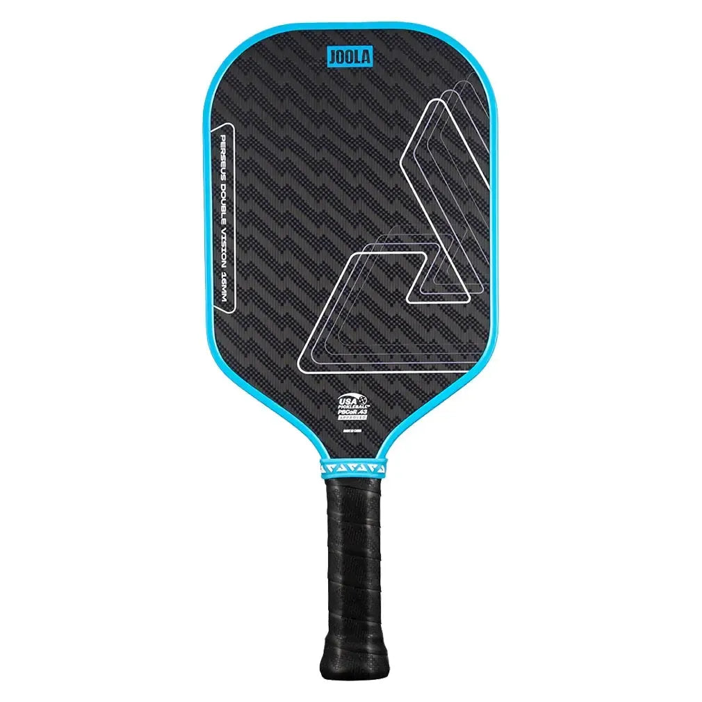 Perseus Double Vision 16mm Pickleball Paddle Blue