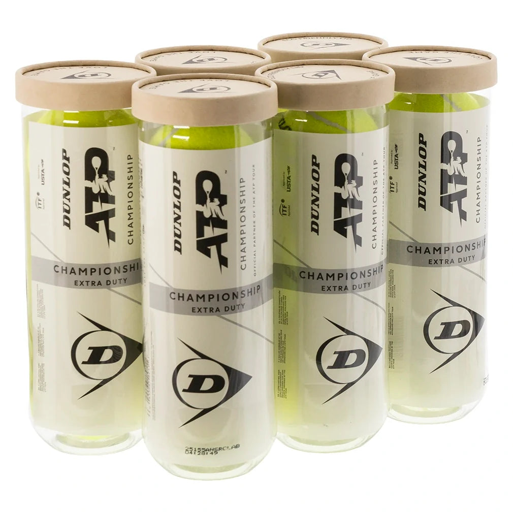 ATP Championship Extra Duty 6 Pack Tennis Balls