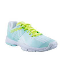Padel Shoes Babolat Sensa Blue/Sulphur Spring Mujer