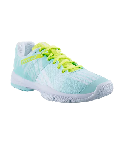 Padel Shoes Babolat Sensa Blue/Sulphur Spring Mujer