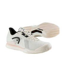 Padel Shoes HEAD Sprint Pro 3.5 Clay Chalk White/Black