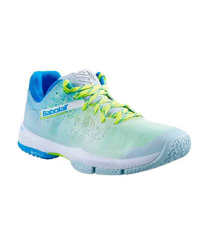 Padel Shoes Babolat Jet Ritma Mujer Plume/Sulphur Spring