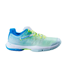 Padel Shoes Babolat Jet Ritma Mujer Plume/Sulphur Spring