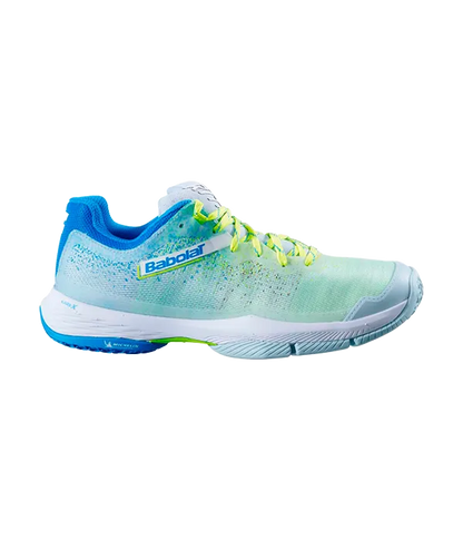 Padel Shoes Babolat Jet Ritma Mujer Plume/Sulphur Spring