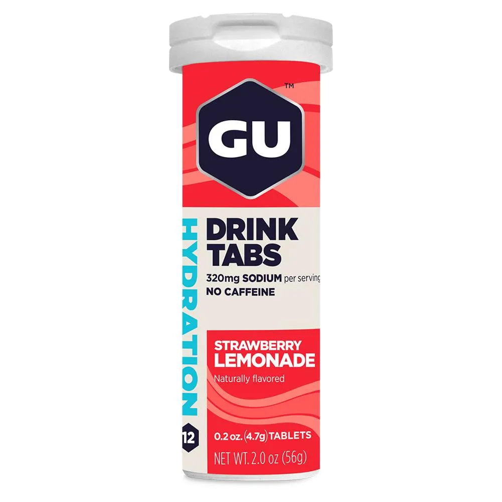 Hydration Drink Tabs Tube-Sports Medicine-Gu Energy Labs-62168-123143_STRWBRY_LMND-L-Tennis Express