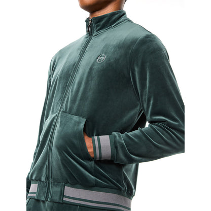 Sergio Tacchini Nota Knit Quarter Zip - Mykonos Blue