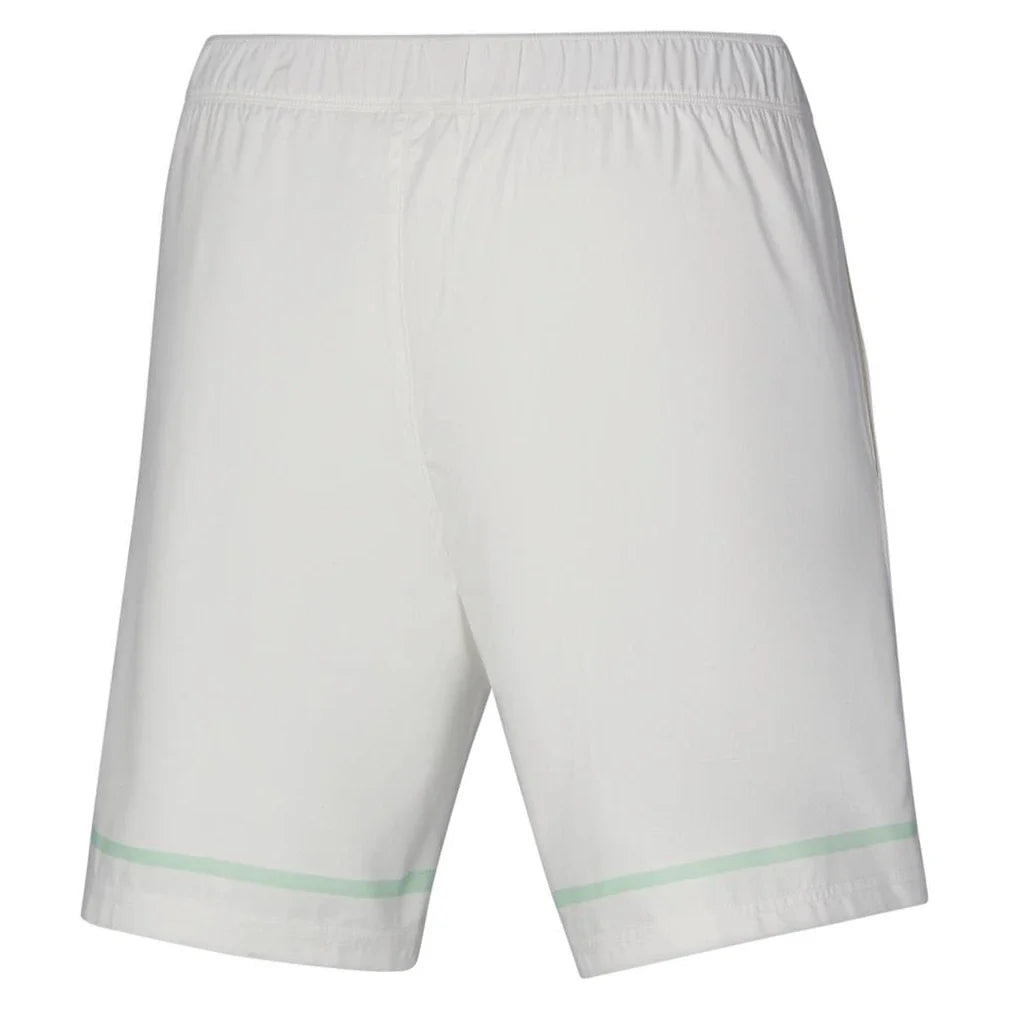 Men's 8 Inch Flex Tennis Shorts White