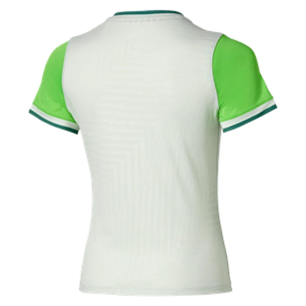 Women's Printed Tennis Tee Phantom Green