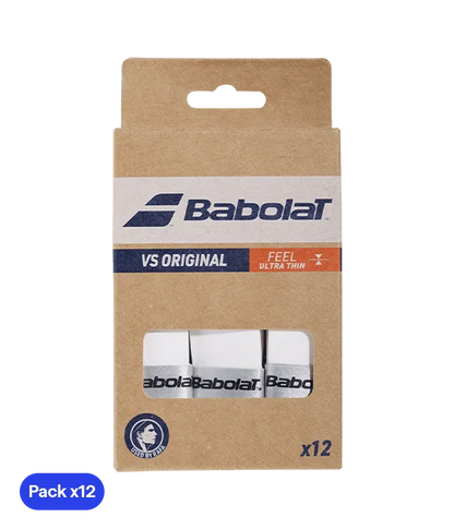 Overgrips Babolat VS Original Liso White (Pack x12)