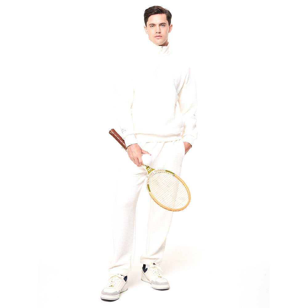 Sergio Tacchini Netto Quarter Zip - Gardenia