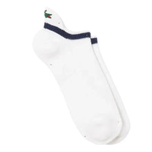 Unisex Low-Cut Technical Socks White and Navy Blue