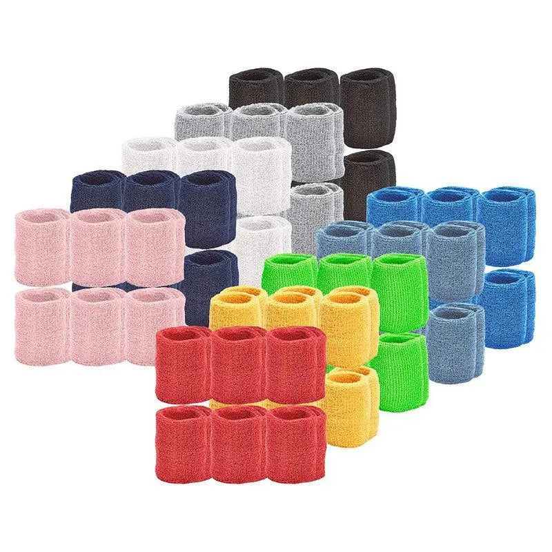 Team Pack Tennis Wristbands 6 Pair