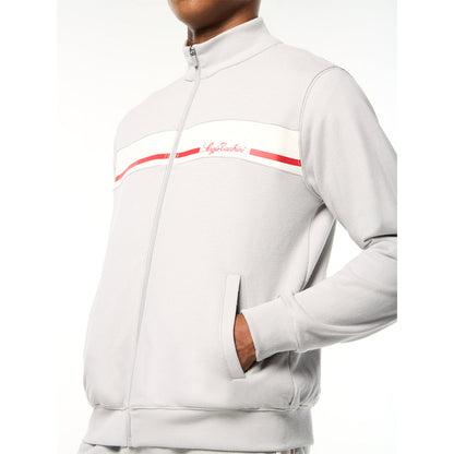 Sergio Tacchini Cursivo Track Jacket - Quiet Grey