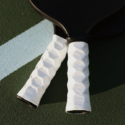 Hesacore Pickleball Grip - 5.25 Inches Long - Regular Feel - White