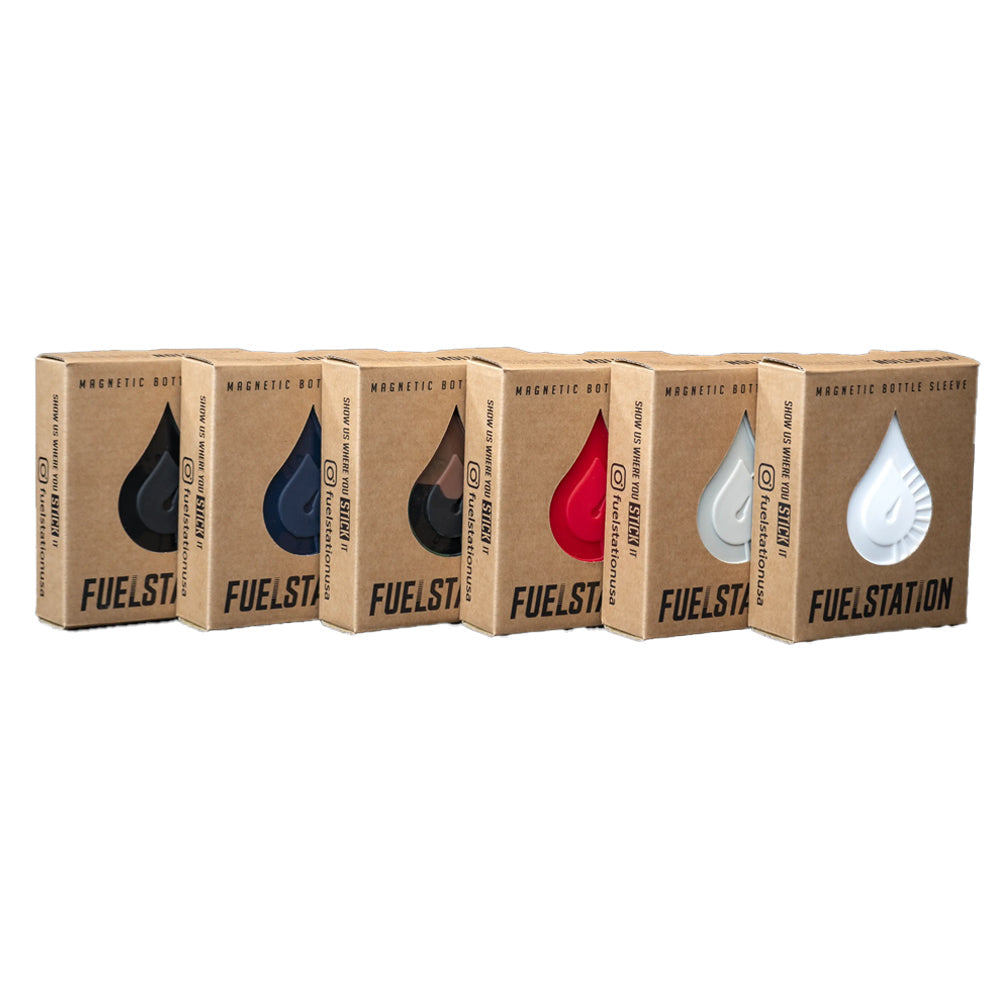 FUELSTATION Bottle: Black Magnetic Sleeve