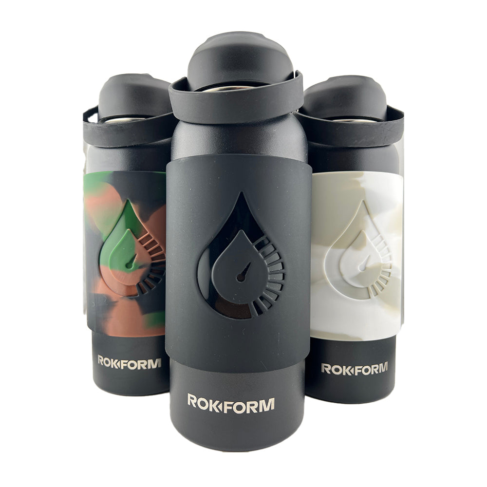 FUELSTATION Black Bottle 32oz + Magnetic Sleeve | 11 Colors