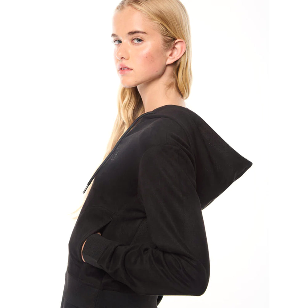 Sergio Tacchini Women's Camoscio Hoodie |  Black Beauty