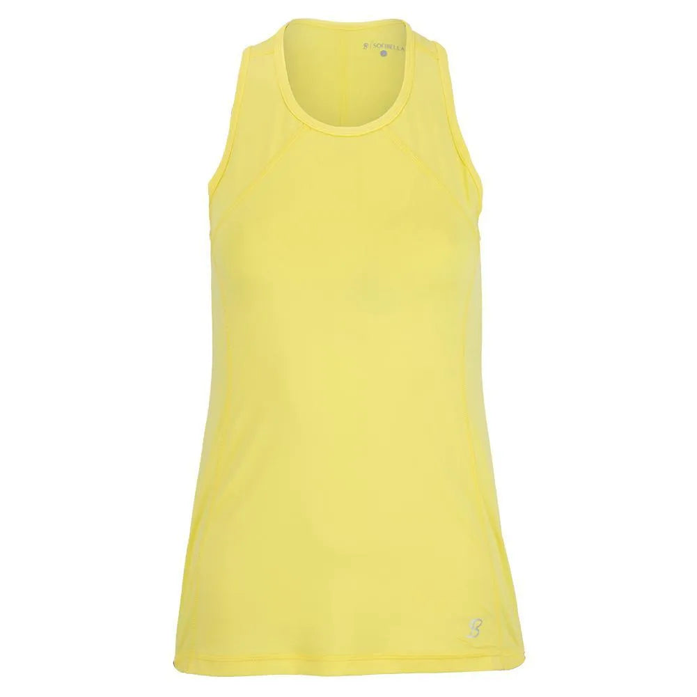 Women's UV Tennis Tank Sunshine-Apparel-Sofibella-7080SUN-BF21-Tennis Express