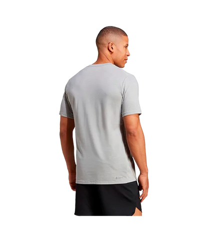 Camiseta Adidas Train Essentials Feelready Logo gris