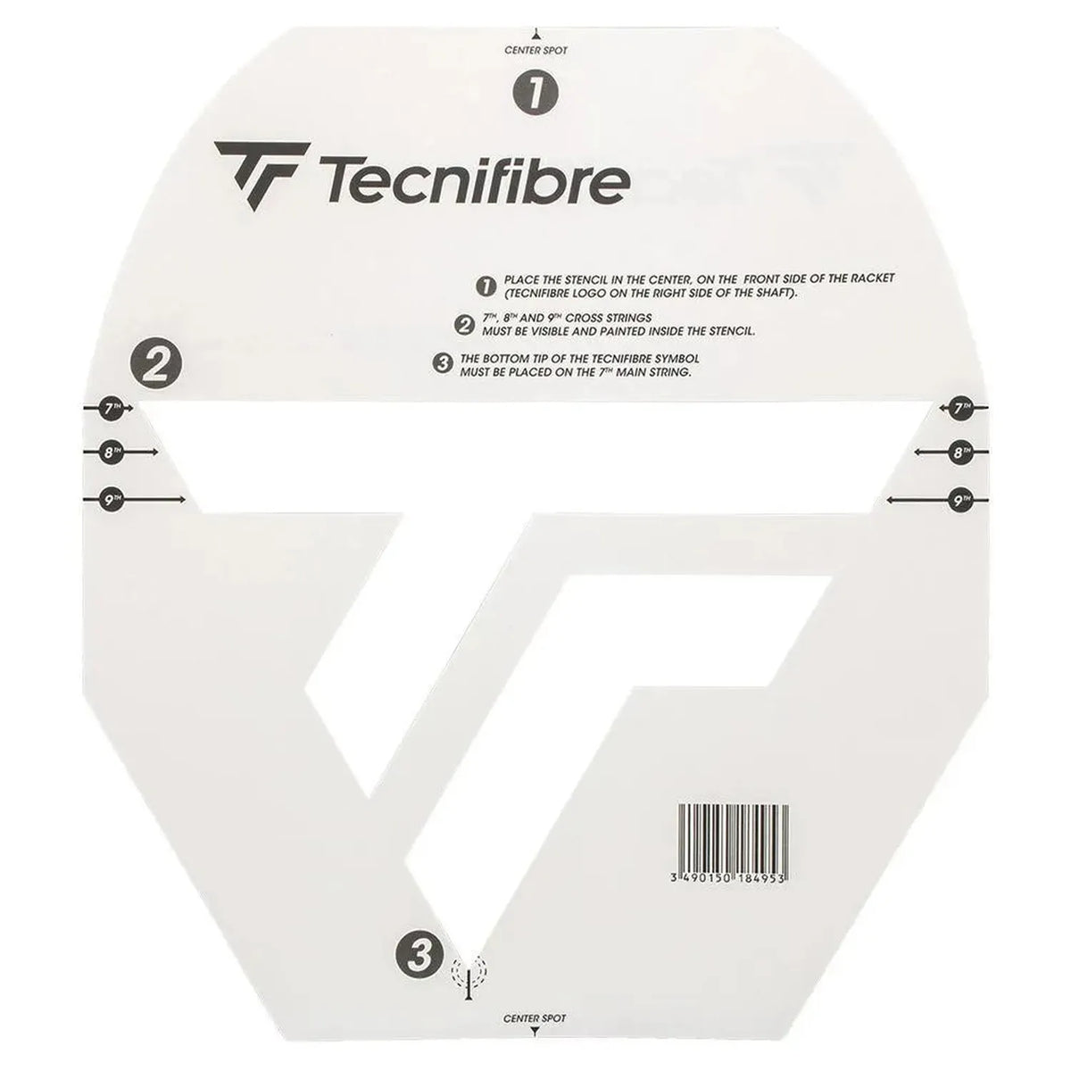 Large Tennis Stencil-Accessories-Tecnifibre-72289-DEFAULT-L-Tennis Express