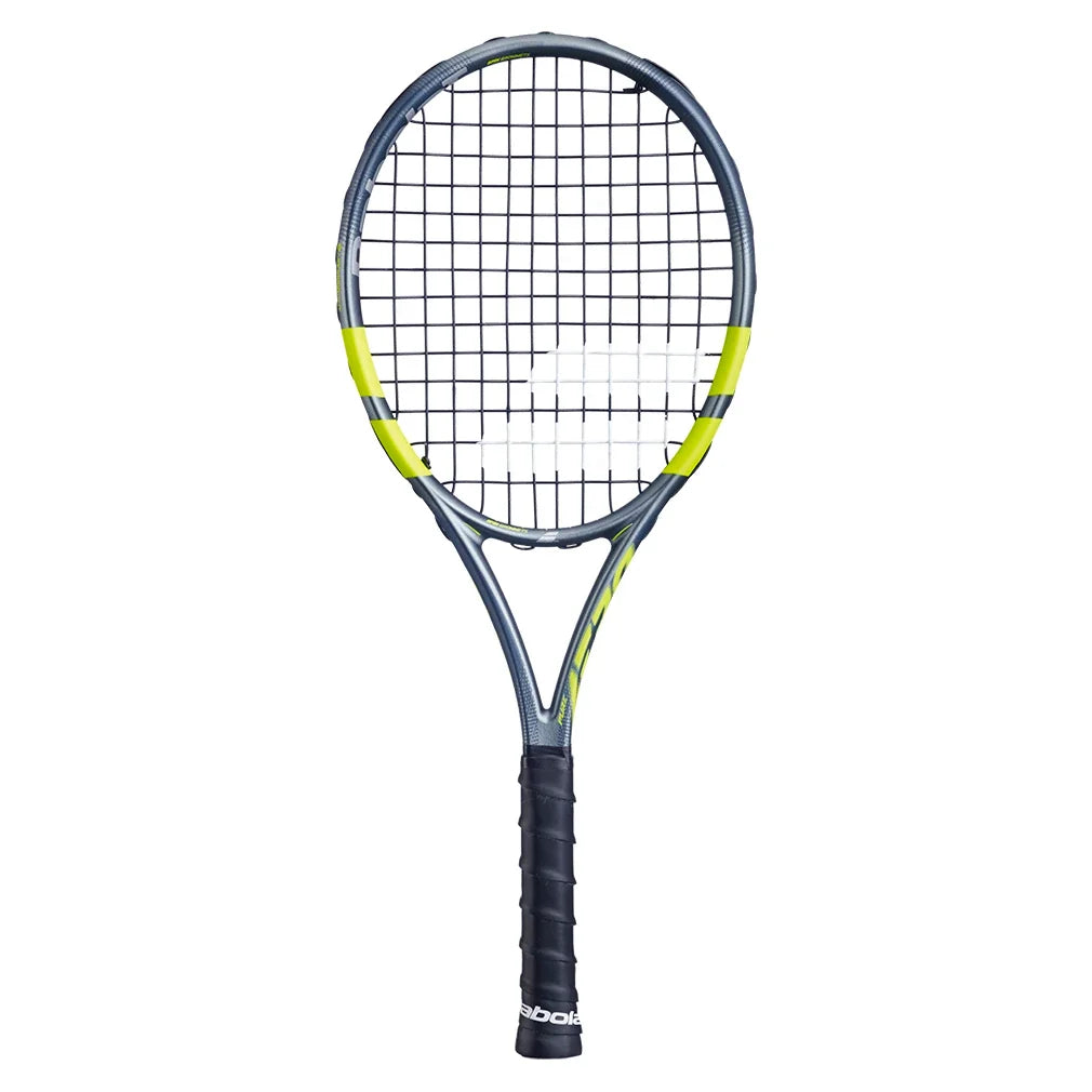 Mini Pure Aero 2026 Tennis Racquet Yellow and Grey-Green