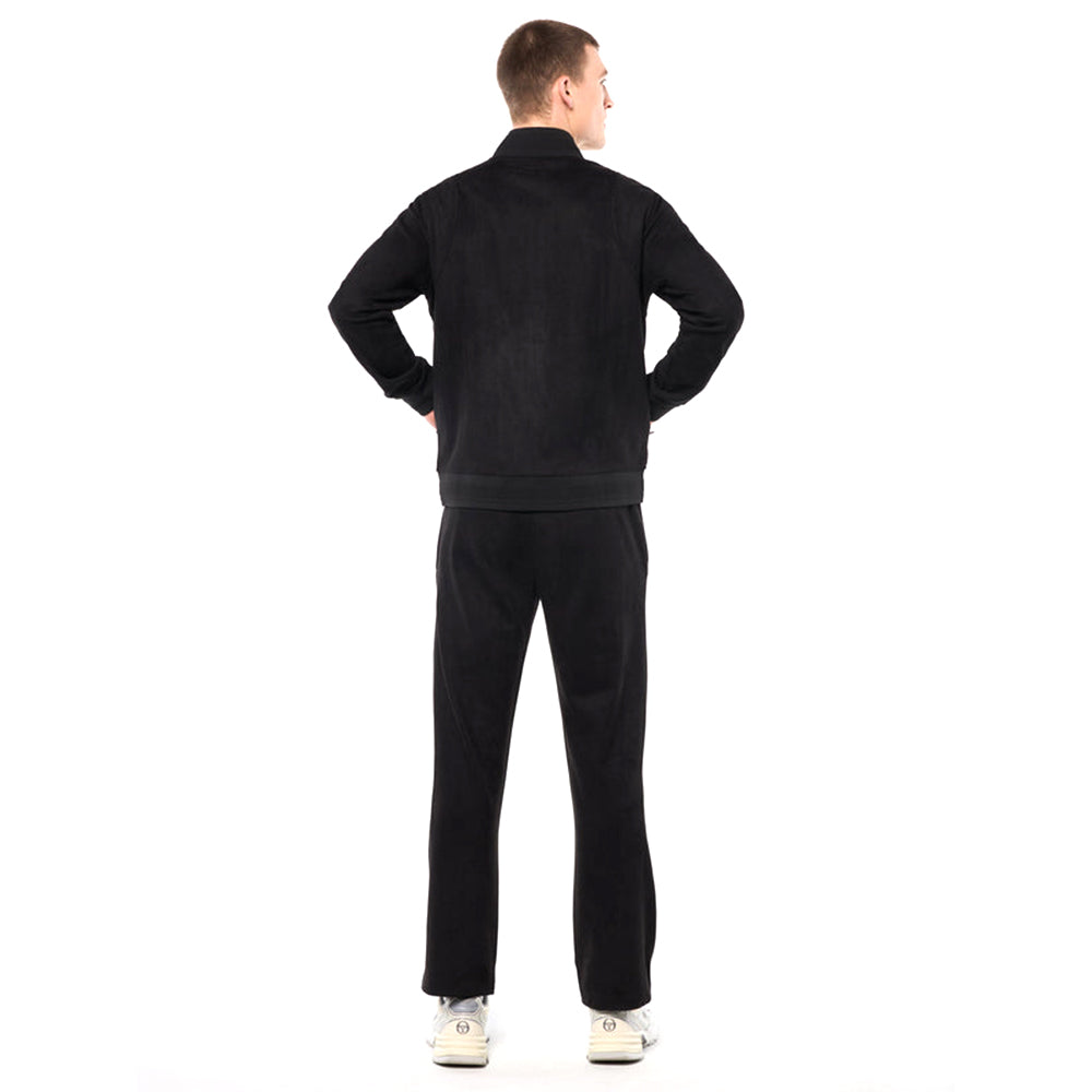 Sergio Tacchini Camoscio Track Jacket |  Black Beauty