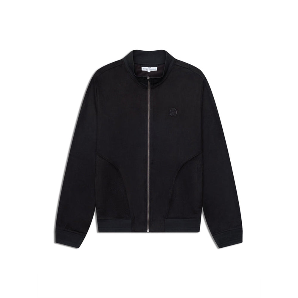 Sergio Tacchini Camoscio Track Jacket |  Black Beauty