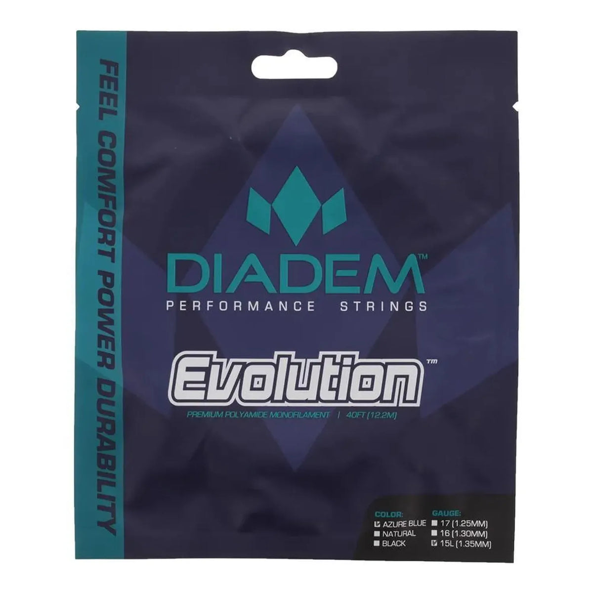 Evolution Tennis String-Strings-Diadem-77821-BLUE-L-Tennis Express