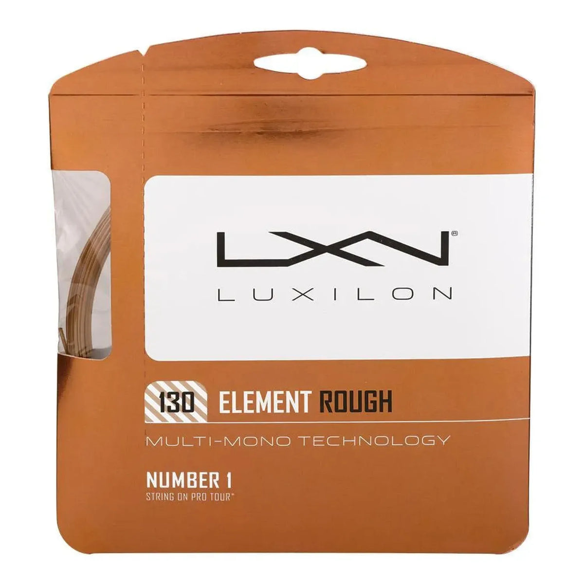 Element Rough 1.30/16G Tennis String Bronze-Strings-Luxilon-77962-DEFAULT-L-Tennis Express