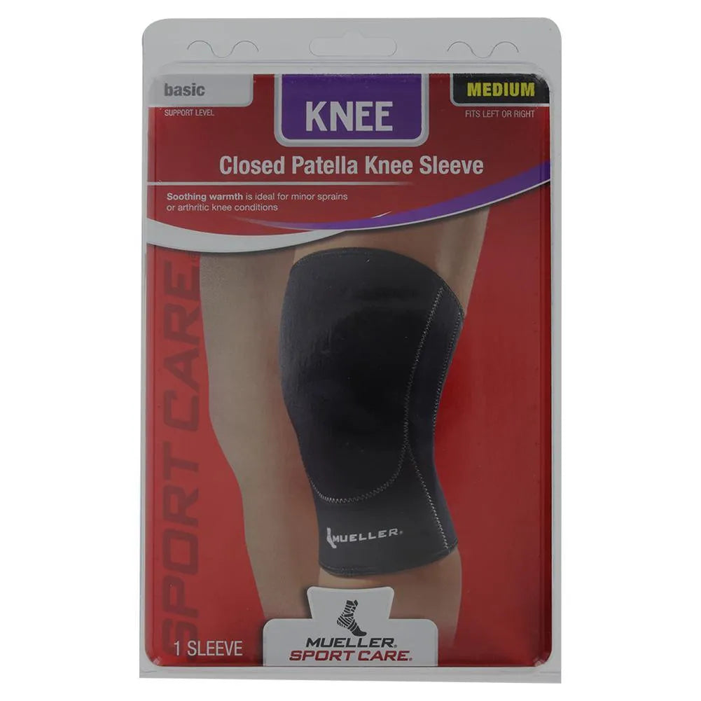 Closed Patella Knee Sleeve Medium-Sports Medicine-Mueller-79748-DEFAULT-L-Tennis Express