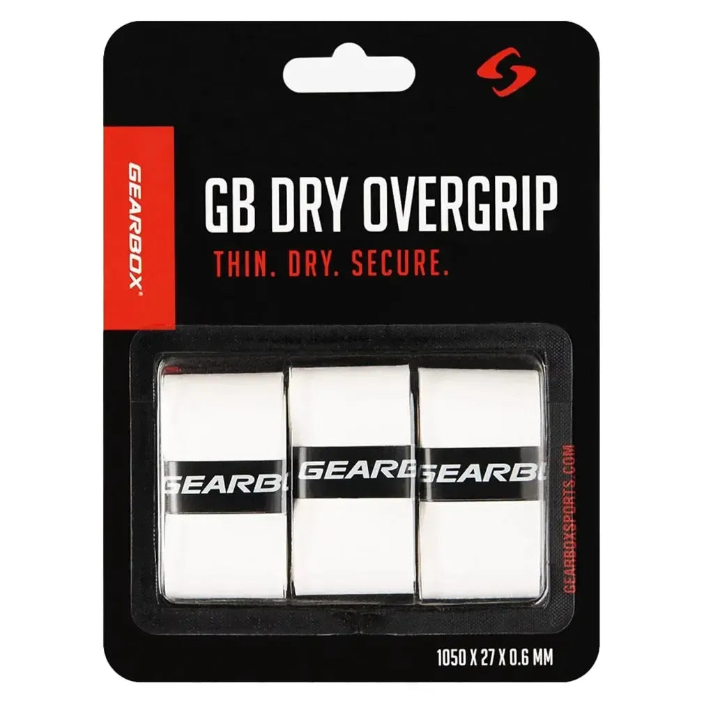 3-Pack Dry Pickleball Overgrip White
