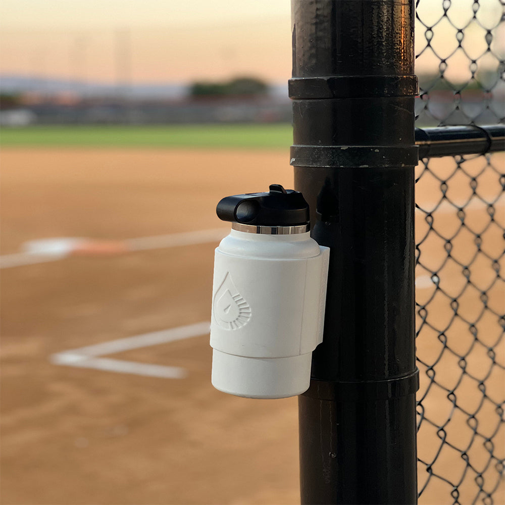 FUELSTATION Bottle: White Magnetic Sleeve