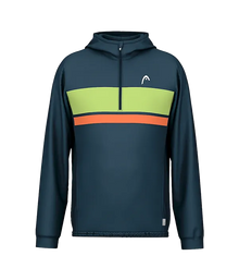 Sudadera HEAD TopSpin Navy/Verde 2025